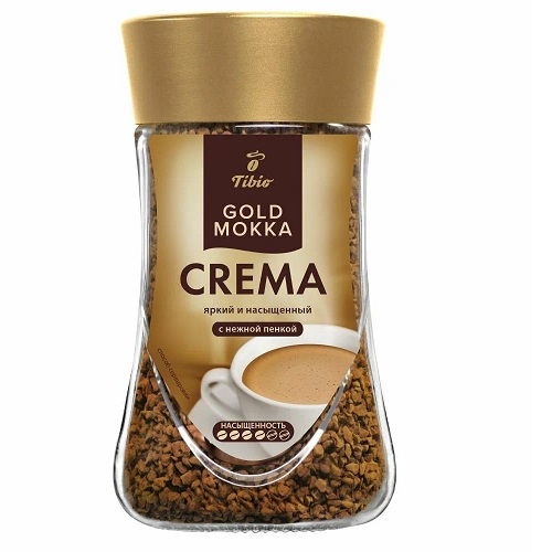 Tibio Gold Mokka Crema, растворимый кофе, 90 гр
